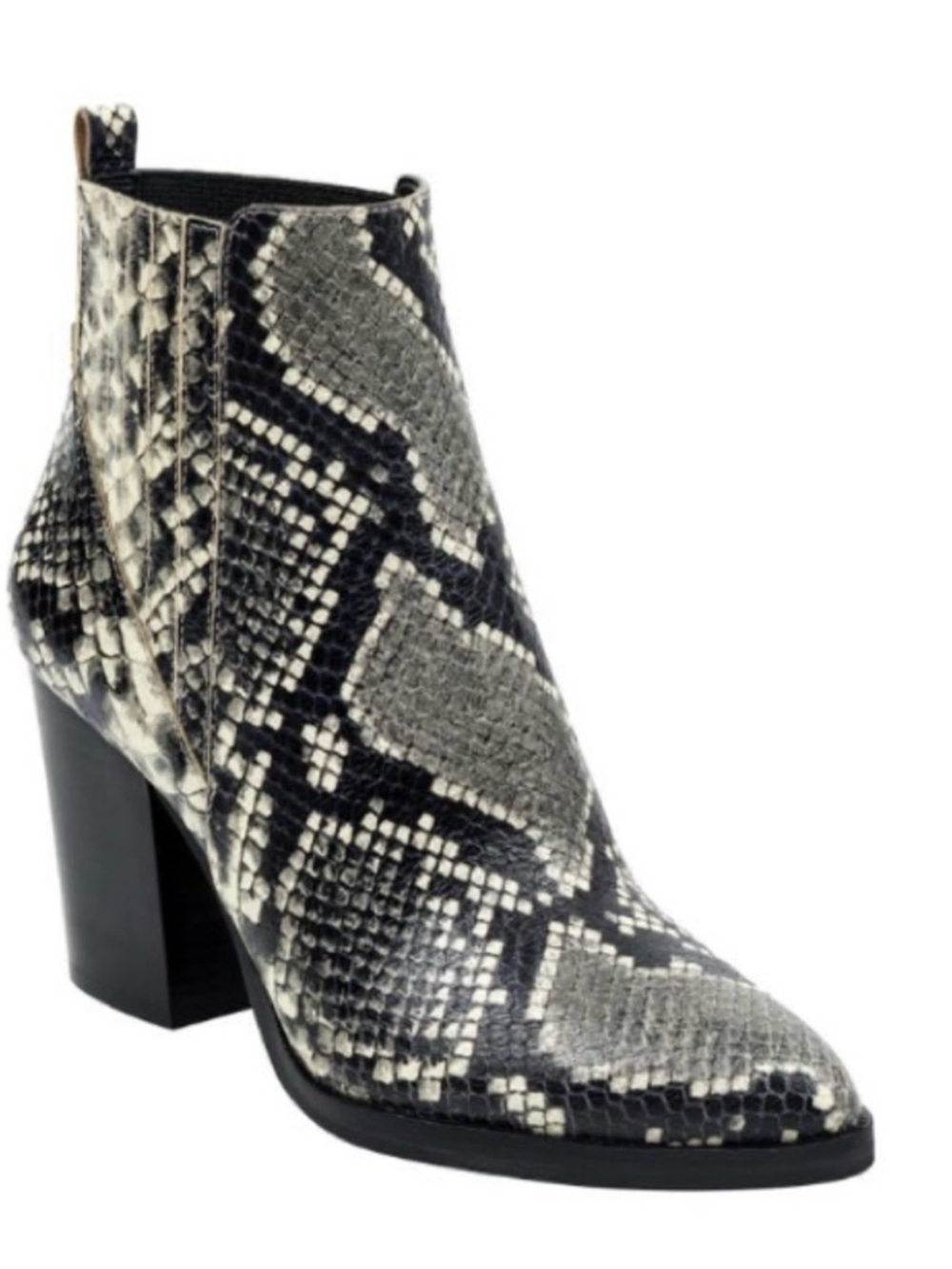 Marc Fisher Alva Bootie in Snake Skin